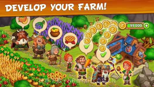 北龙岛建造维京人农场中文版截图1 北龙岛建造维京人农场中文版截图1