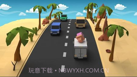 疯狂的汽车道路截图1 疯狂的汽车道路截图1