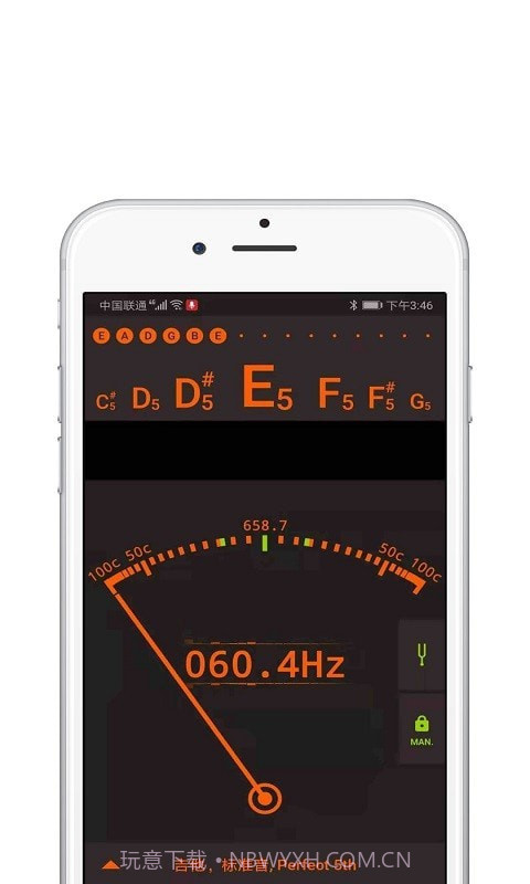 尤克里里吉他调音器截图2