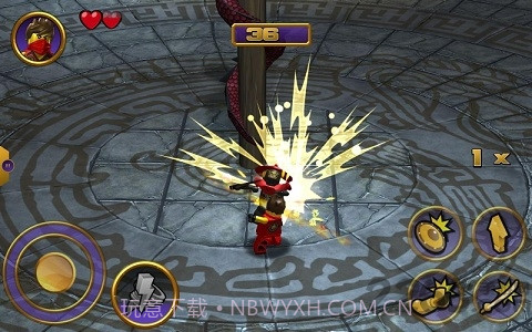 乐高忍者元素之战截图2