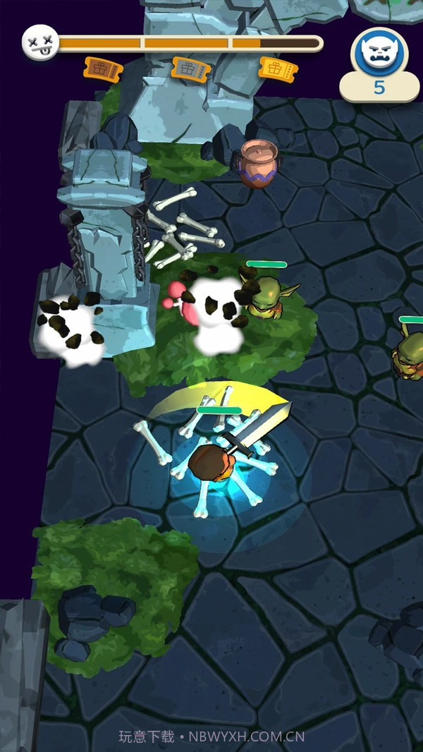 旋转英雄乱斗截图1