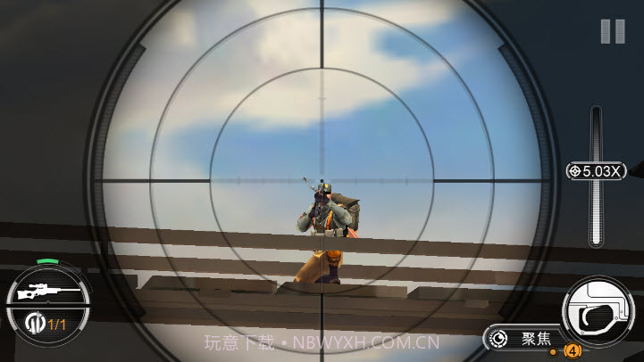 狙击手X绝命杀机体力版(孤单狙击手)截图1
