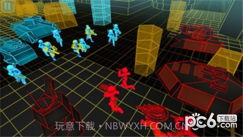 火柴人战争霓虹坦克战截图4