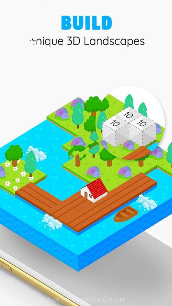 像素填色3D截图1 像素填色3D截图1