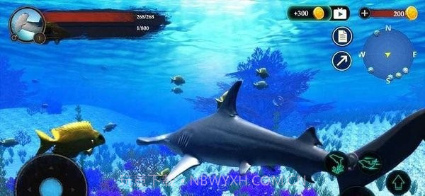 锤头鲨模拟器3d截图3