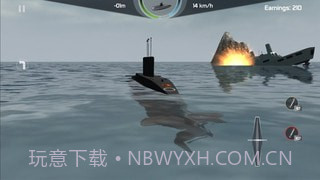 潜艇模拟器海战截图1 潜艇模拟器海战截图1