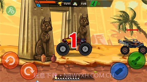 疯狂卡车公路挑战赛无限金币版截图3