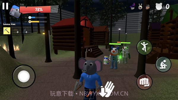 小猪大战警笛头截图4 小猪大战警笛头截图4