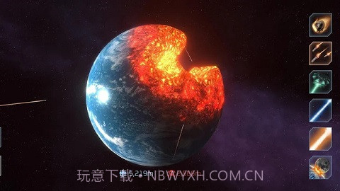 摧毁行星模拟器截图1 摧毁行星模拟器截图1