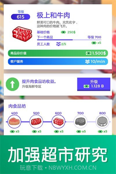 闲置超市大亨无限金币版截图2 闲置超市大亨无限金币版截图2