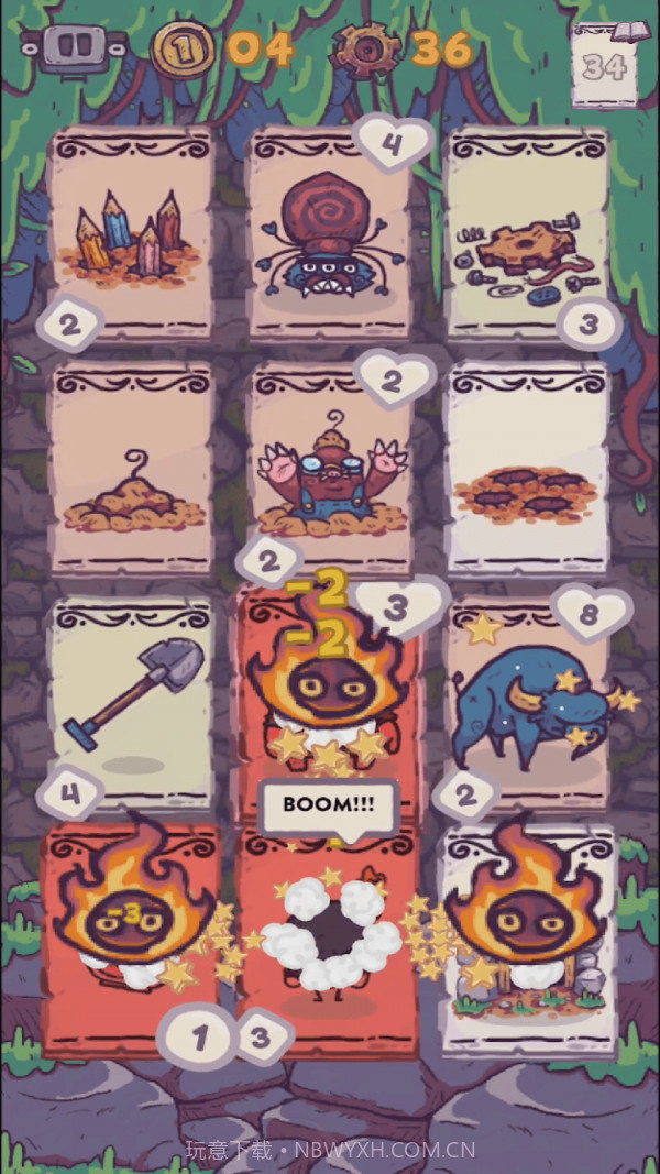 卡片猪地牢截图2