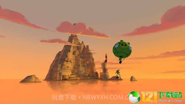 愤怒的小鸟猪之岛AR游戏截图2