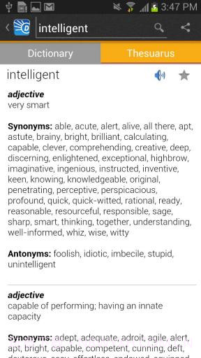 在线词典 Dictionary截图4