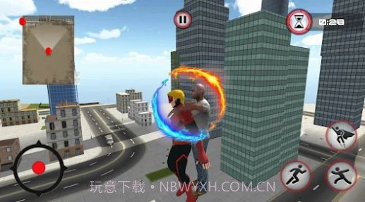 超级英雄怪物城之战截图1