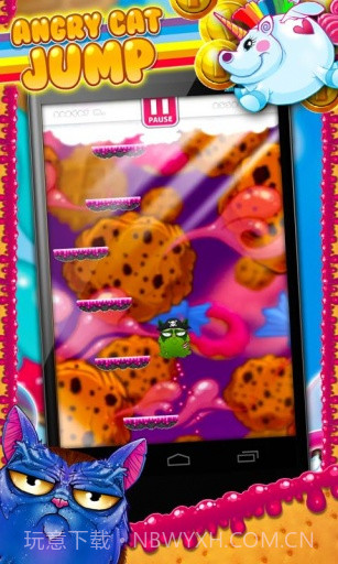 愤怒的猫 Angry Cat Jump截图3