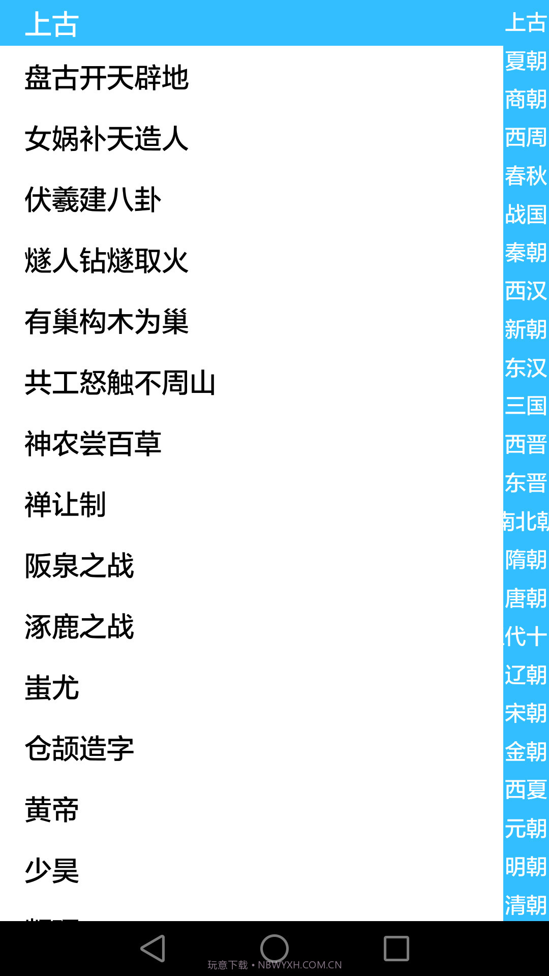 历史知识大全定制版截图2 历史知识大全定制版截图2
