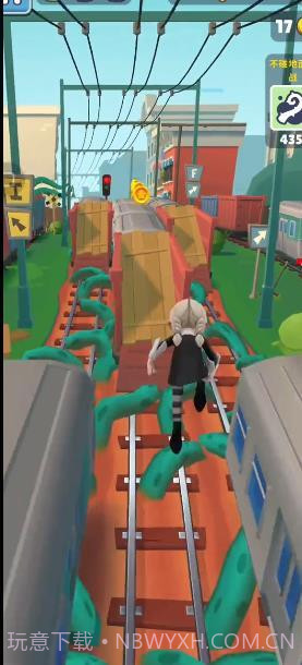 地铁跑酷疯狂的藤蔓截图1 地铁跑酷疯狂的藤蔓截图1
