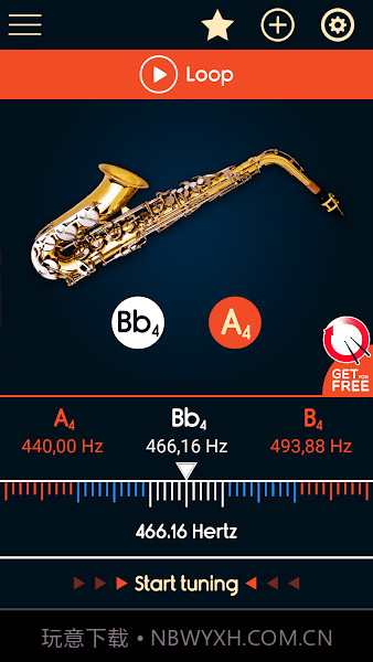 Master Saxophone Tuner截图2