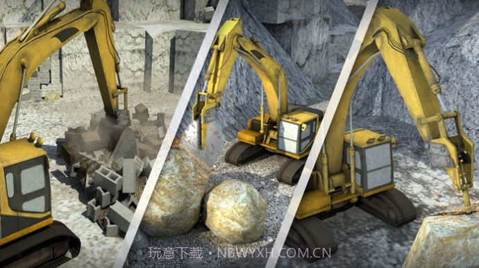 3D挖掘机单机版截图1