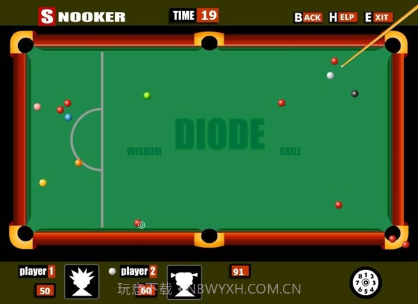 斯诺克台球游戏截图5