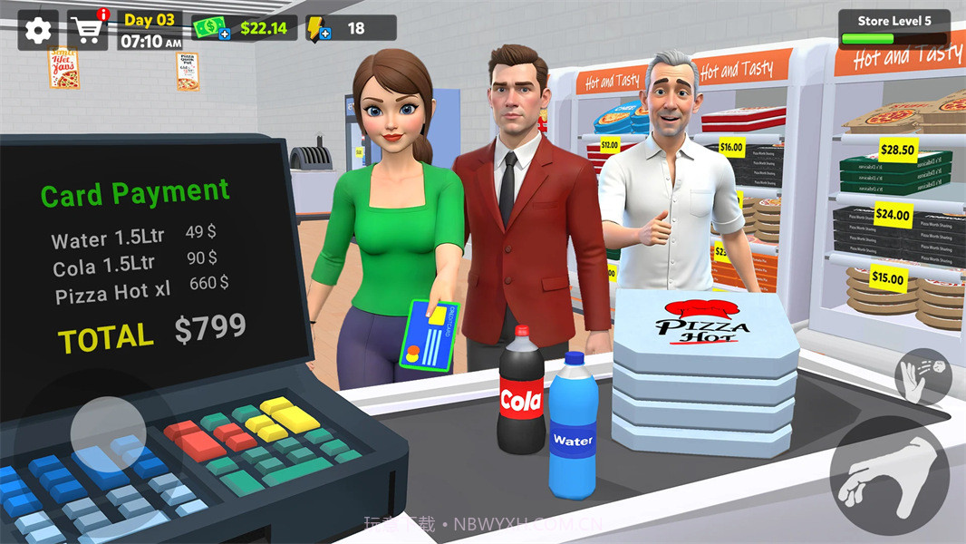 披萨店模拟器3D单机版截图3 披萨店模拟器3D单机版截图3