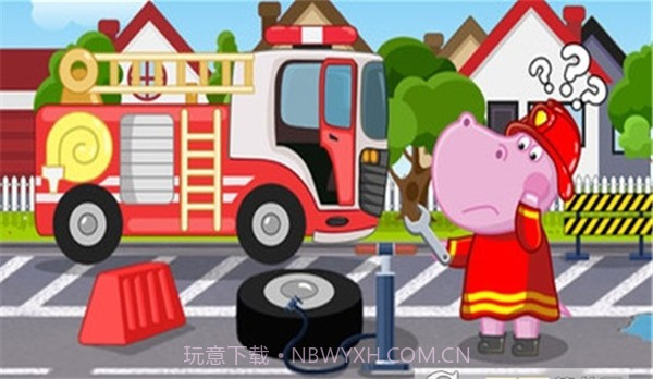 河马佩奇消防巡逻截图3