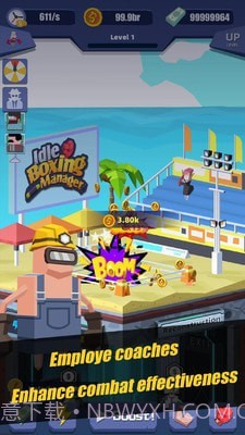 空闲拳击经理截图3 空闲拳击经理截图3