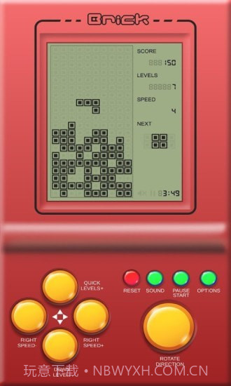 俄罗斯方块游戏机截图4 俄罗斯方块游戏机截图4