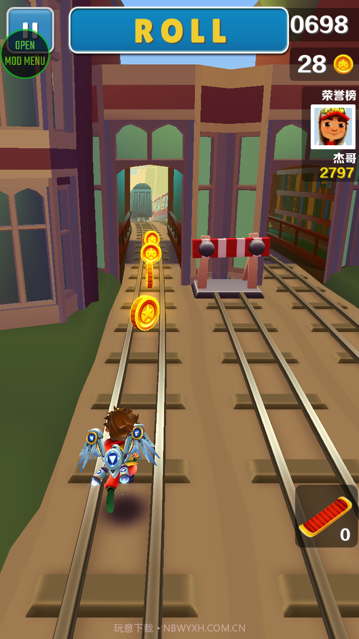 地铁跑酷叶烸原创牛津版截图2 地铁跑酷叶烸原创牛津版截图2