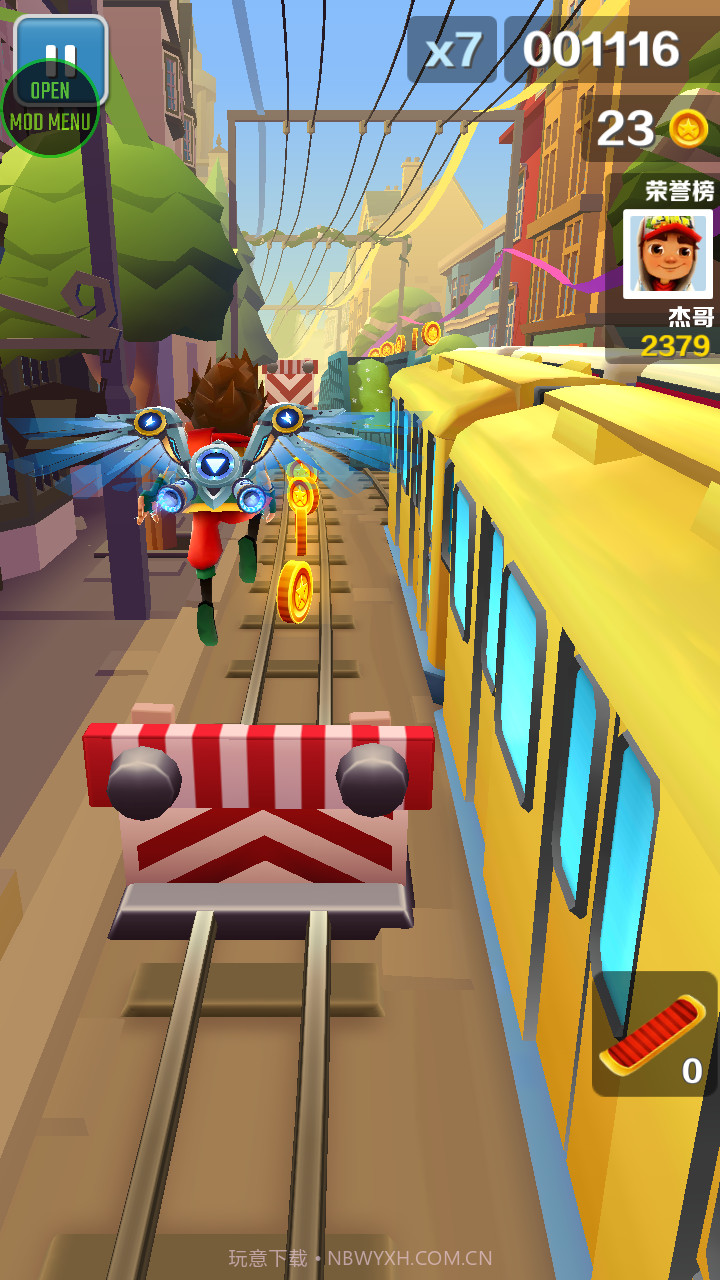 地铁跑酷叶烸原创牛津版截图4 地铁跑酷叶烸原创牛津版截图4