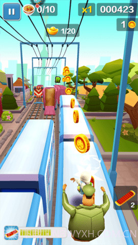 地铁跑酷万圣节版免费（Subway Surf）截图2