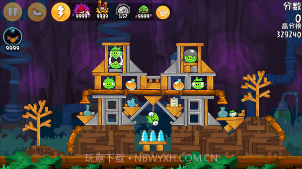 愤怒的小鸟经典版中文截图1 愤怒的小鸟经典版中文截图1