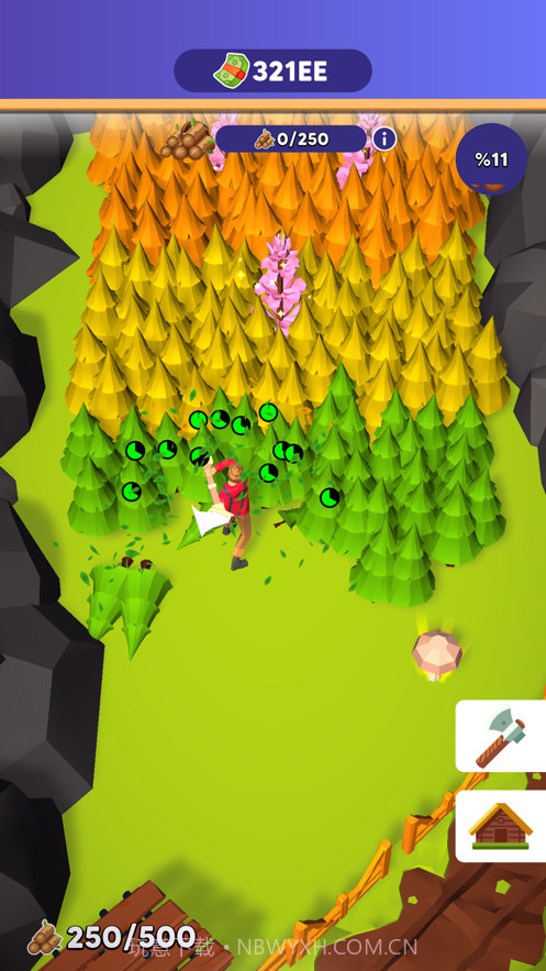 Idle Lumberjack截图3