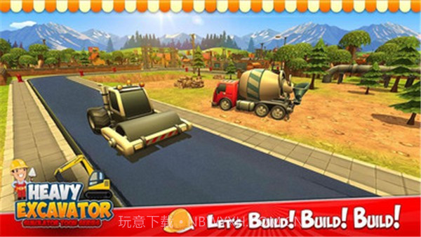 重型挖掘机城市建设模拟截图2