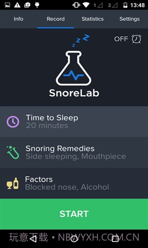 鼾声分析器截图2