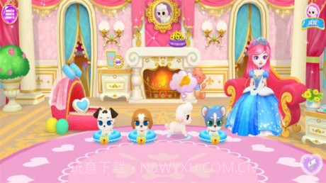 公主宠物城堡皇家小狗手游截图1