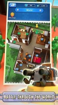 陆军人防炮塔（Army Men Defense）截图1