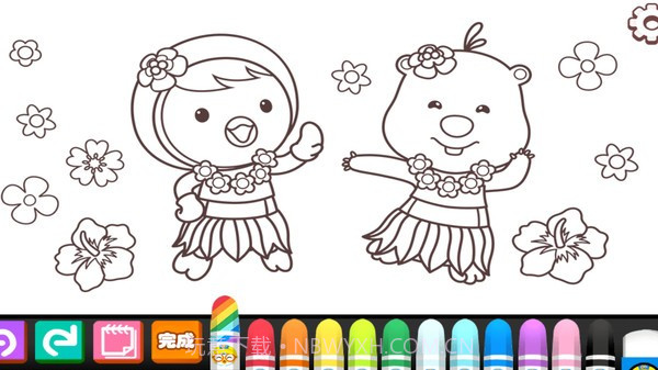 小猪佩奇涂鸦画本最新版截图1