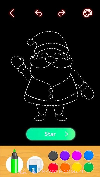 绘制发光圣诞中文版截图2