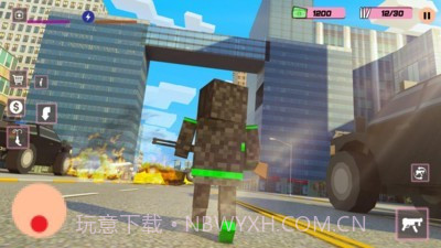 绳索块状英雄截图4