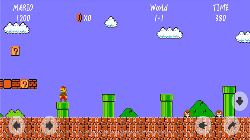 原版超级玛丽截图2