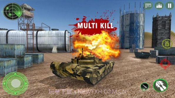 战地坦克模拟器截图1