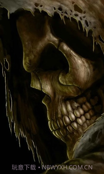 头骨动态壁纸截图2