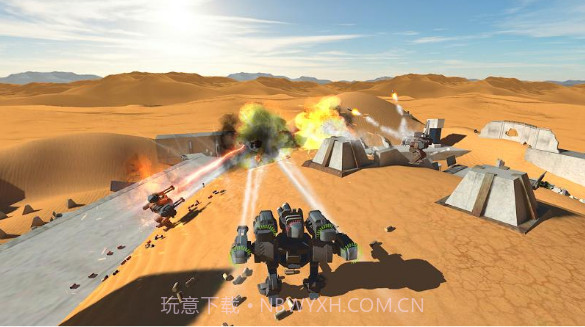 迷你机械战手游截图2