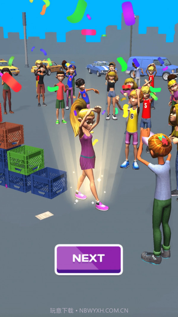 牛奶筐挑战截图2