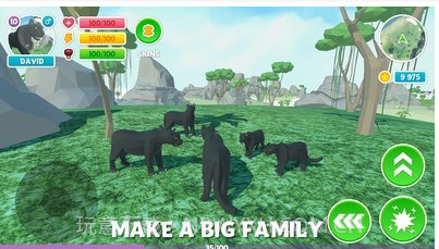 野生黑豹模拟器3D截图2