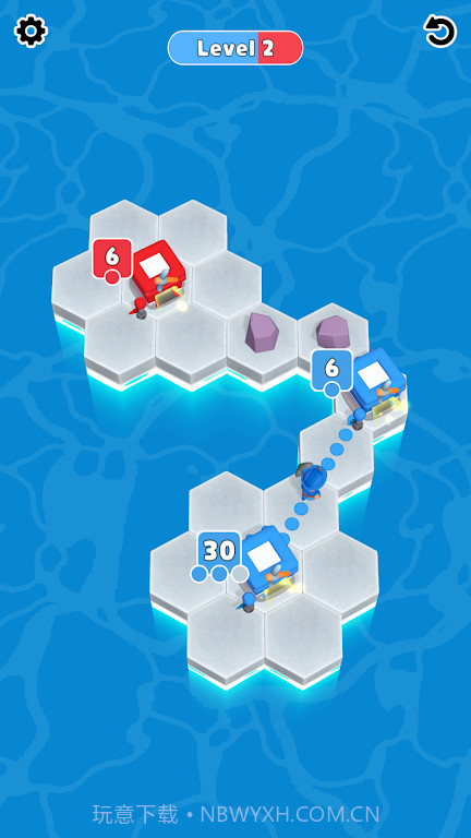 链接海岛方块挑战截图2