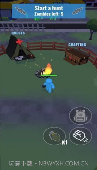 丧尸冲刺跑酷截图1 丧尸冲刺跑酷截图1