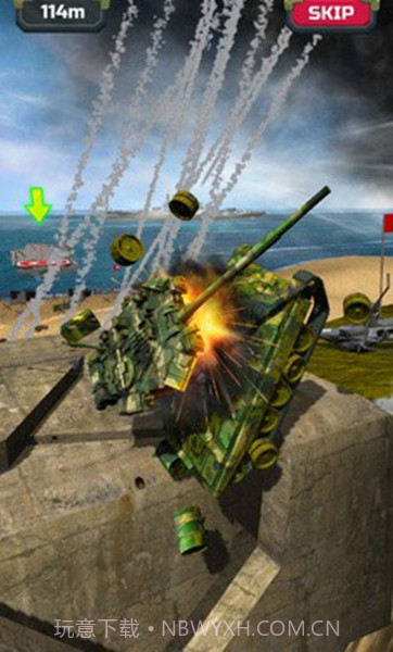 坦克斜坡大冲刺手机版截图3 坦克斜坡大冲刺手机版截图3