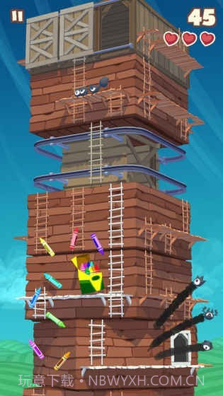 小鸡爬楼截图1